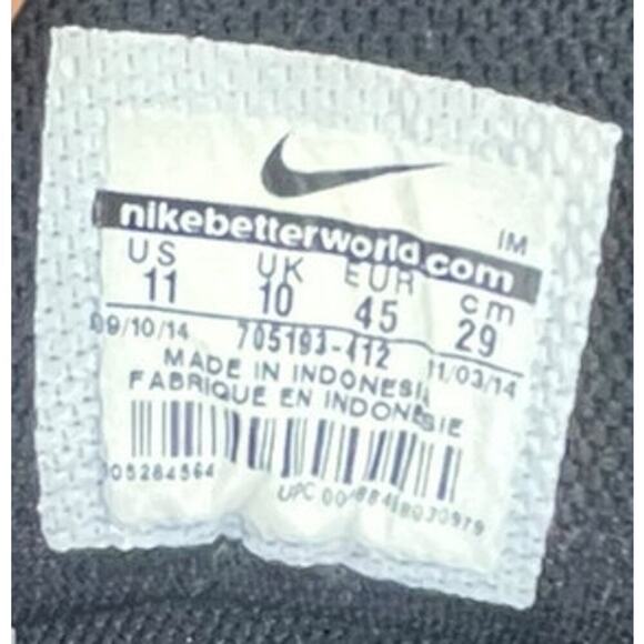 Nike SB Satire Canvas Premium Floral Royal Blue Sneakers M11 - Picture 6 of 6